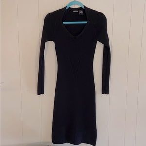 Black midi MODA International sweater dress